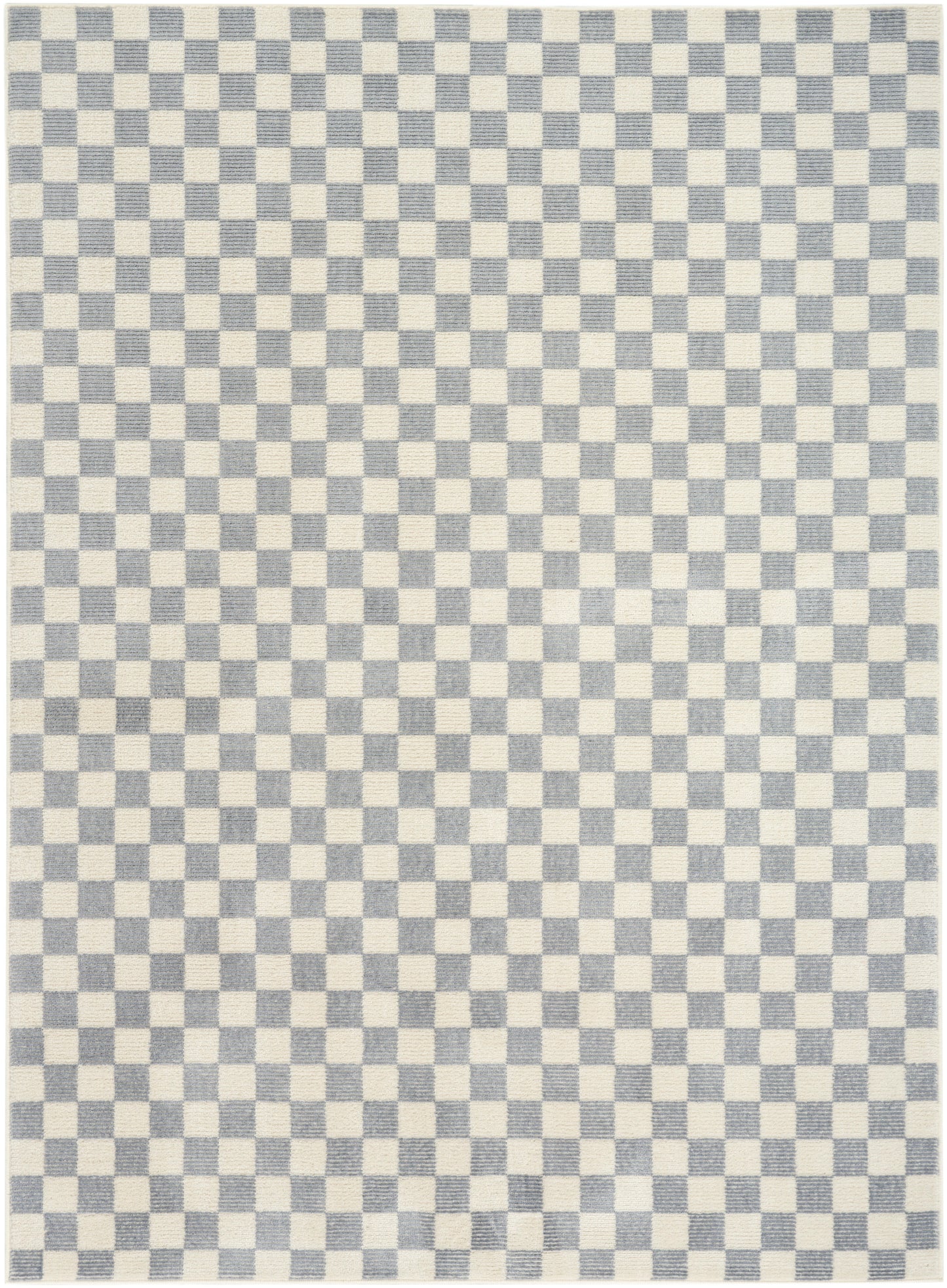 Nourison Home Serenity Home SRH10 Ivory Blue Contemporary Loom-woven Rug