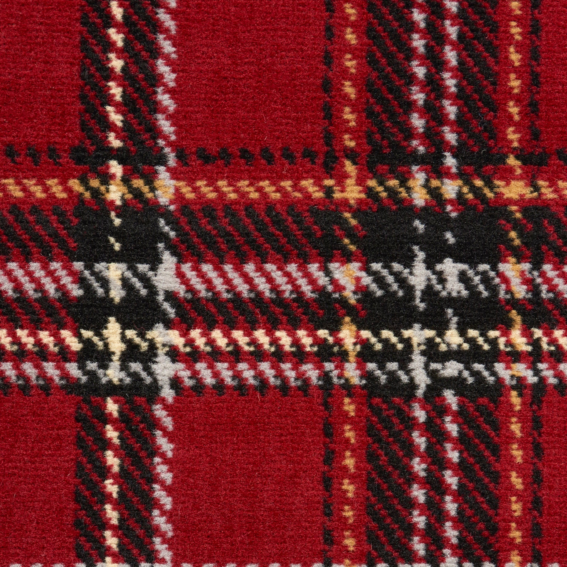 Nourison Home Grafix  Red  Contemporary