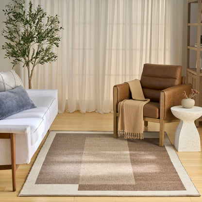 Nourison Home Copenhagen  Ivory Mocha  Contemporary