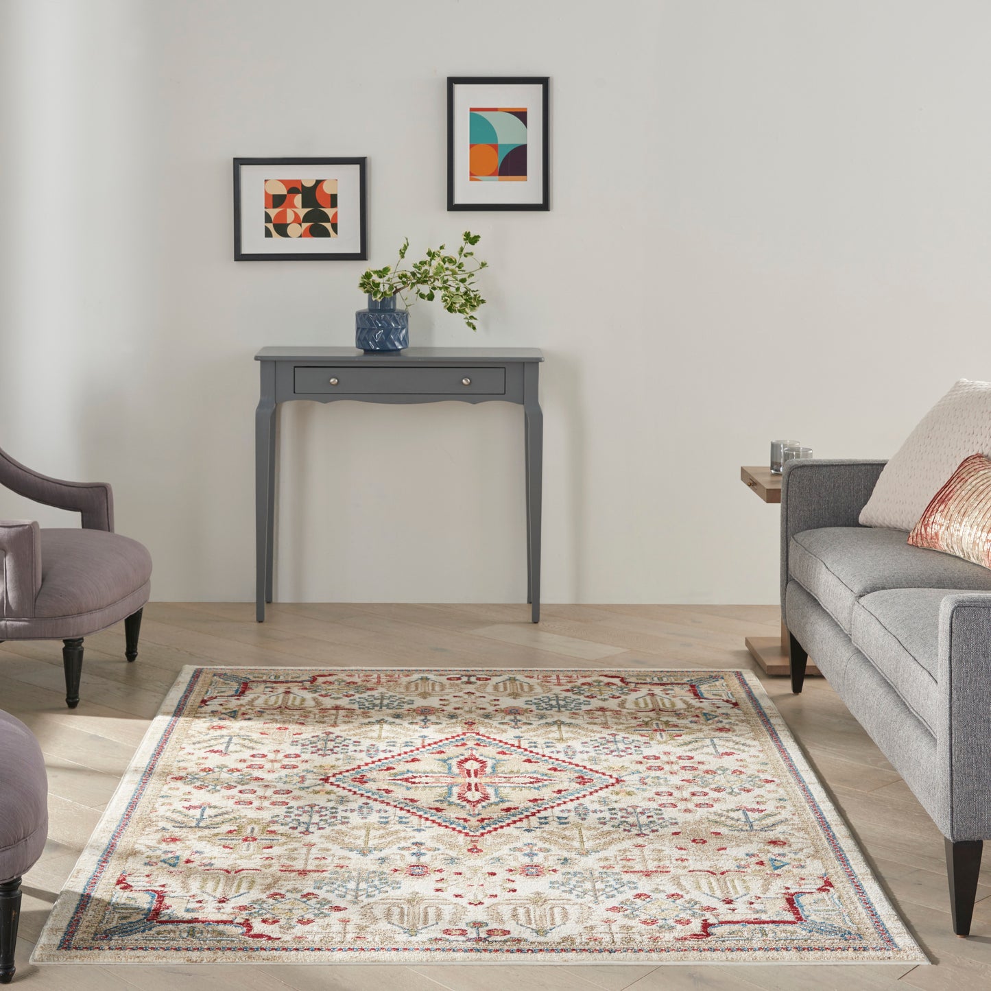 Nourison Home Karisma  Ivory  Traditional