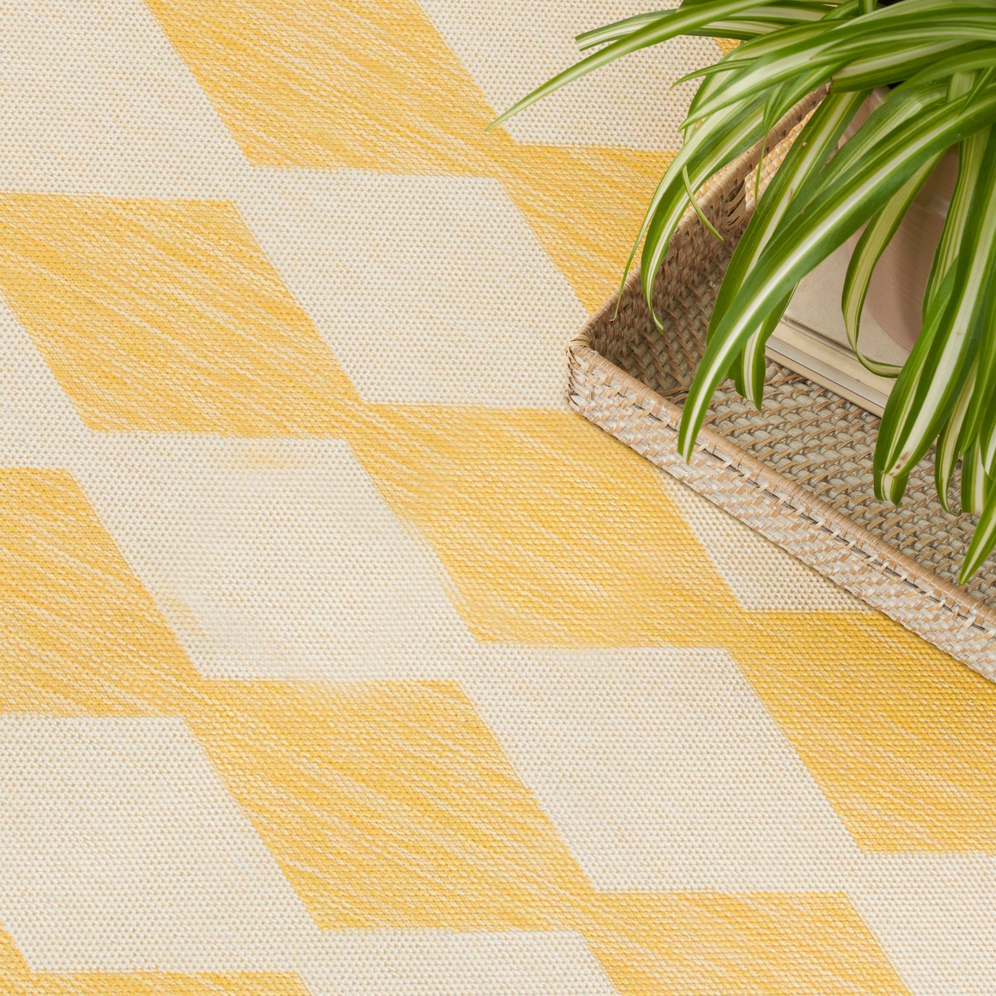 Nourison Home Positano  Yellow  Contemporary