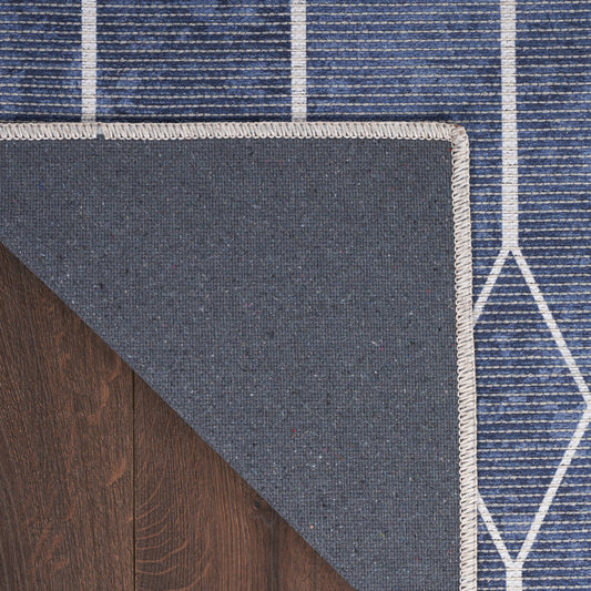 Nourison Home New Concept Washables  Navy  Contemporary