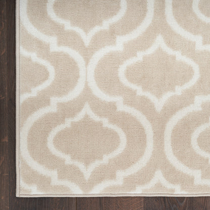 Nourison Home Jubilant  Beige  Transitional