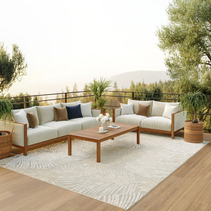 Nourison Home Suncoast  Grey  Contemporary