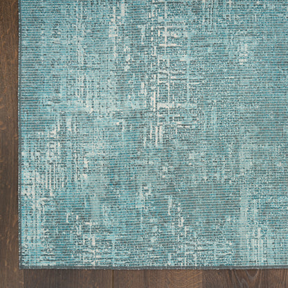 Nourison Home Botanical Washables  Green  Contemporary