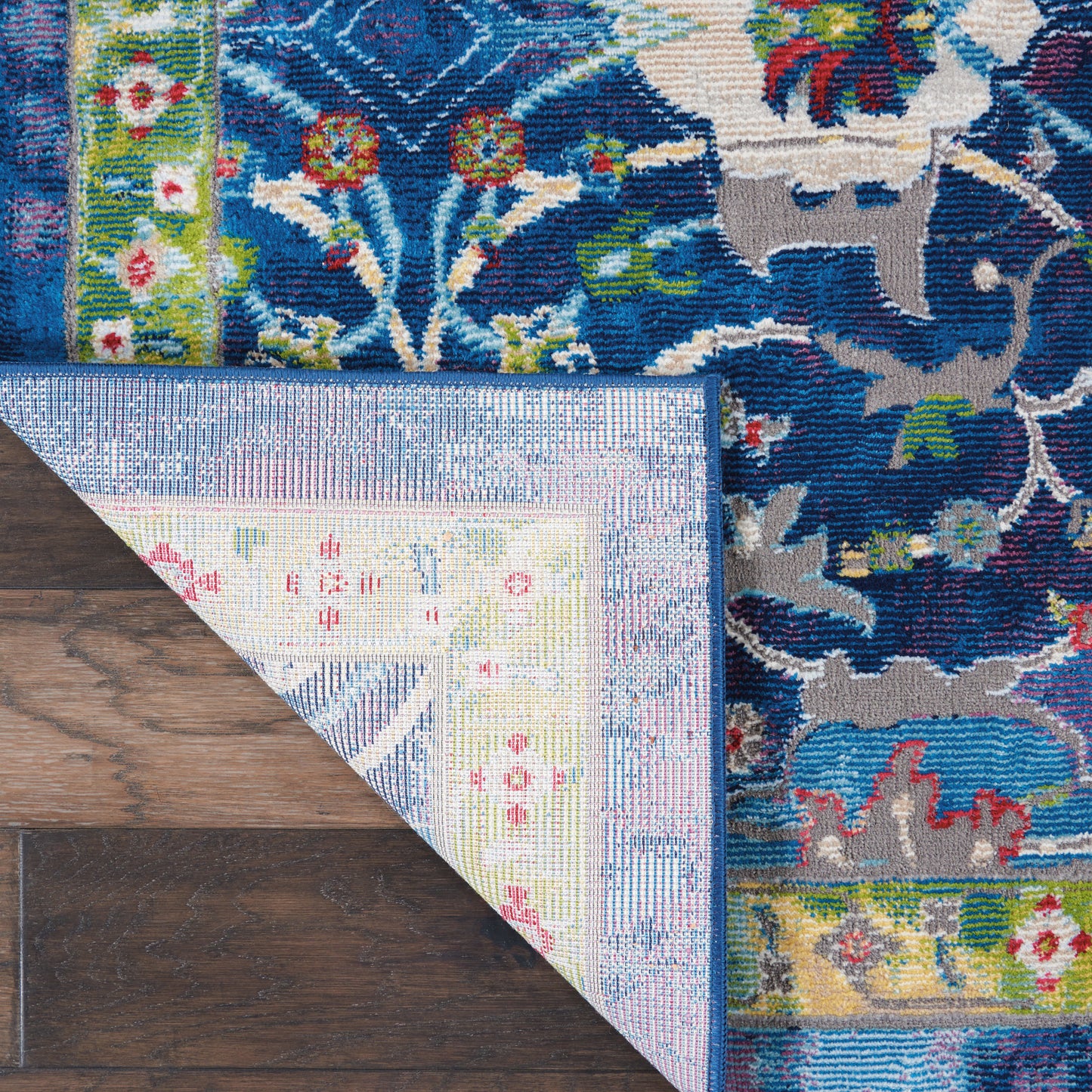 Nourison Home Ankara Global  Blue  Traditional