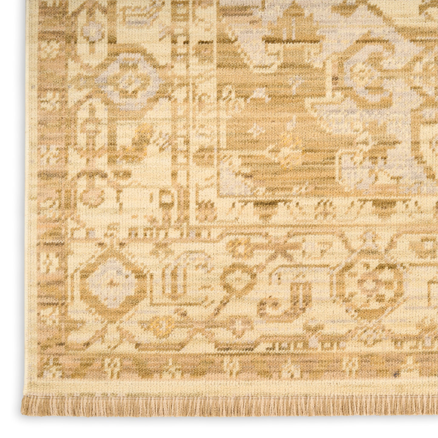 Nourison Home Antique Bloom  Beige  Traditional