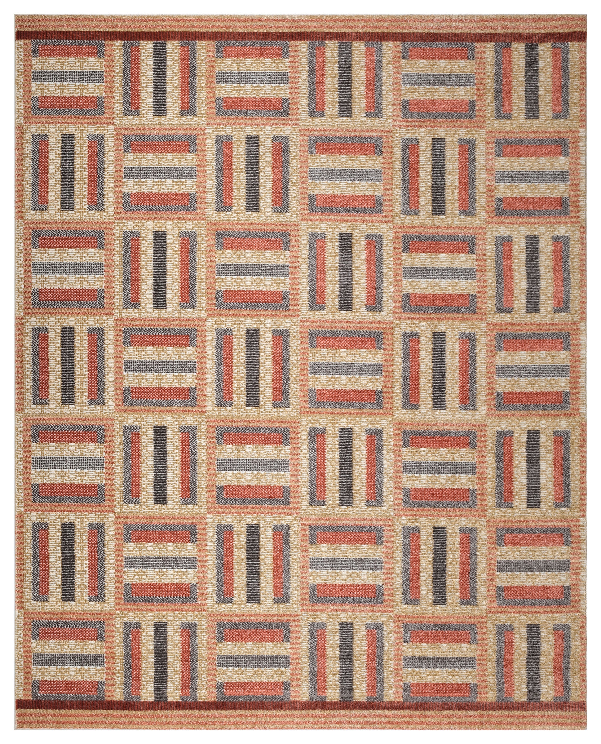Nourison Home Nordic  Multicolor  Contemporary