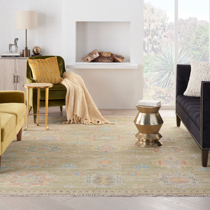 Nourison Home Odessa  Sage  Traditional