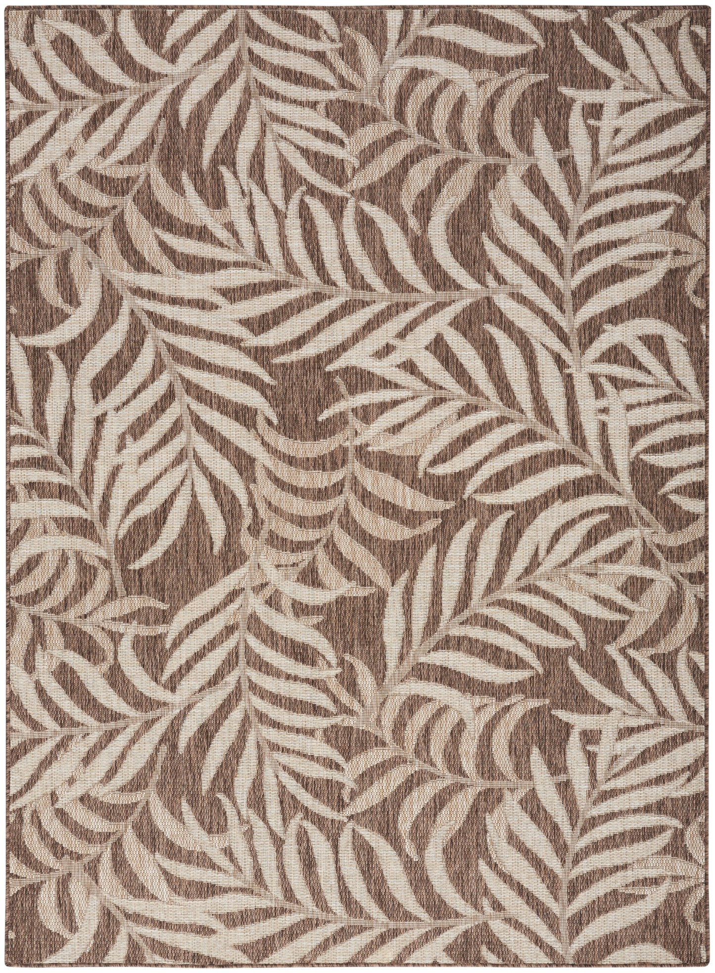 Nourison Home Garden Oasis GOA01 Mocha Contemporary Power-loomed Rug