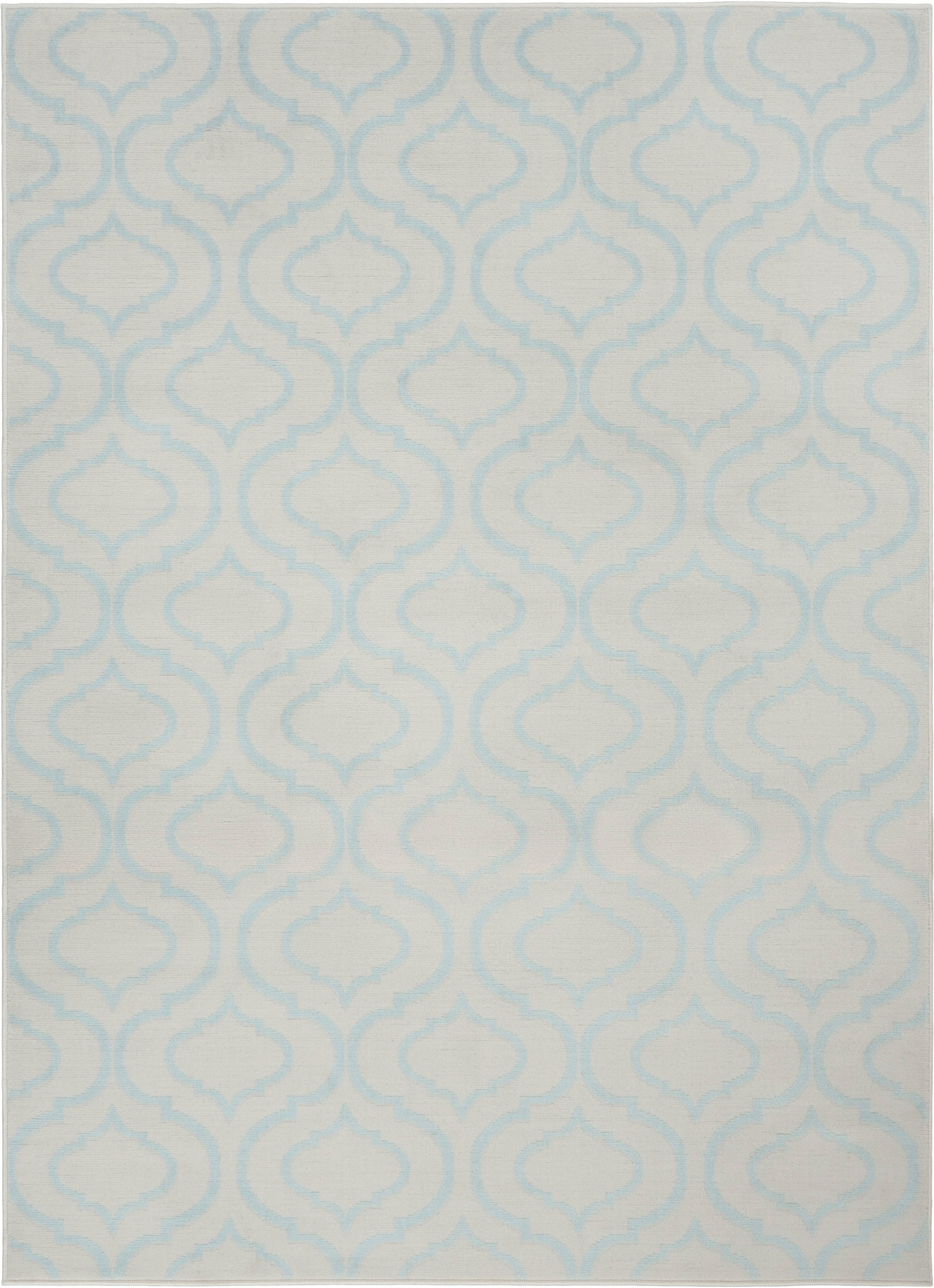 Nourison Home Jubilant  Ivory Blue  Transitional