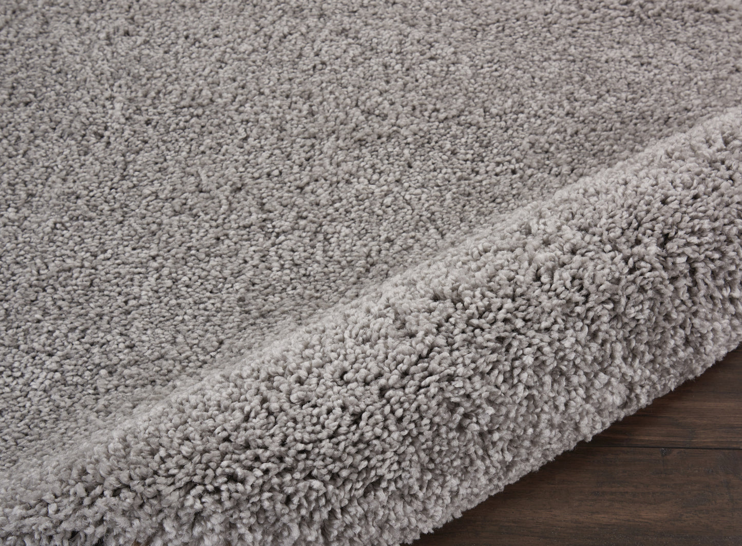 Nourison Home Malibu Shag  Silver Grey  Contemporary