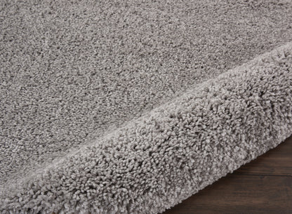 Nourison Home Malibu Shag  Silver Grey  Contemporary