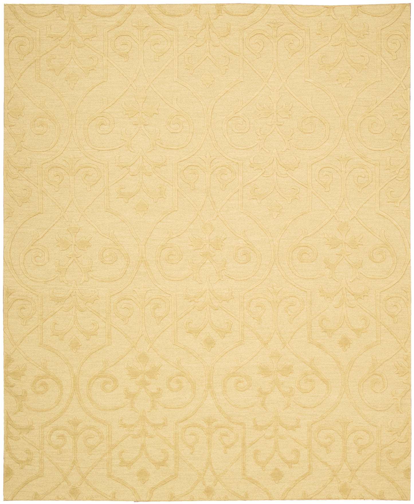 Nourison Home Ambrose AMB02 Straw Transitional Hand Woven Rug