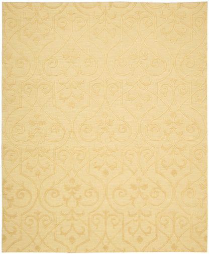 Nourison Home Ambrose AMB02 Straw Transitional Hand Woven Rug