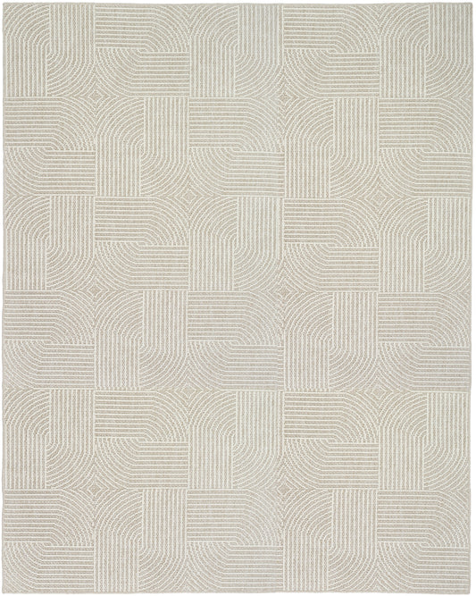 Nourison Home Natural Texture  Beige Ivory  Contemporary
