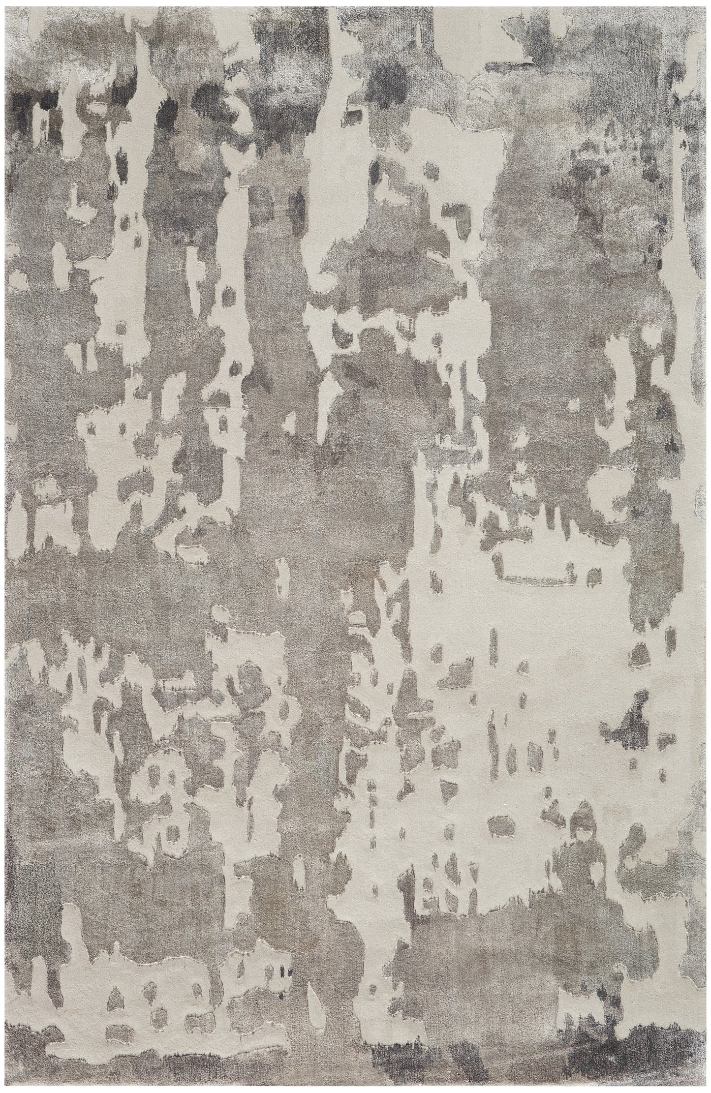 Nourison Home Prismatic PRS12 Silver Grey Contemporary Hand Tufted Rug