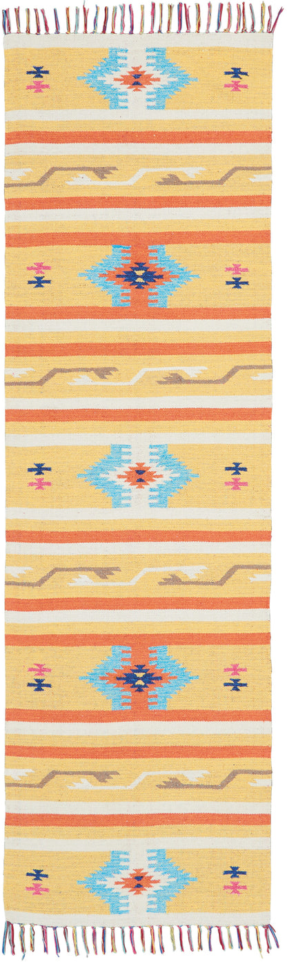 Nourison Home Baja BAJ03 Yellow Transitional Woven Rug