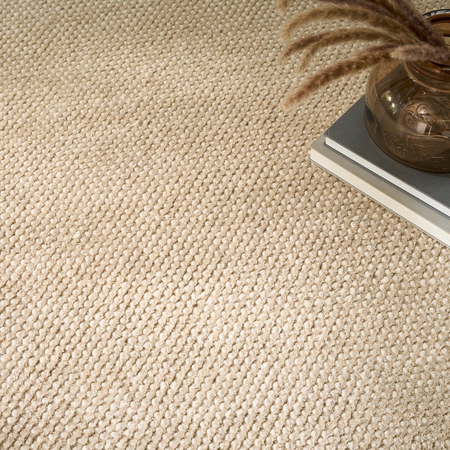 DKNY Pure Rows  Ivory Taupe  Contemporary