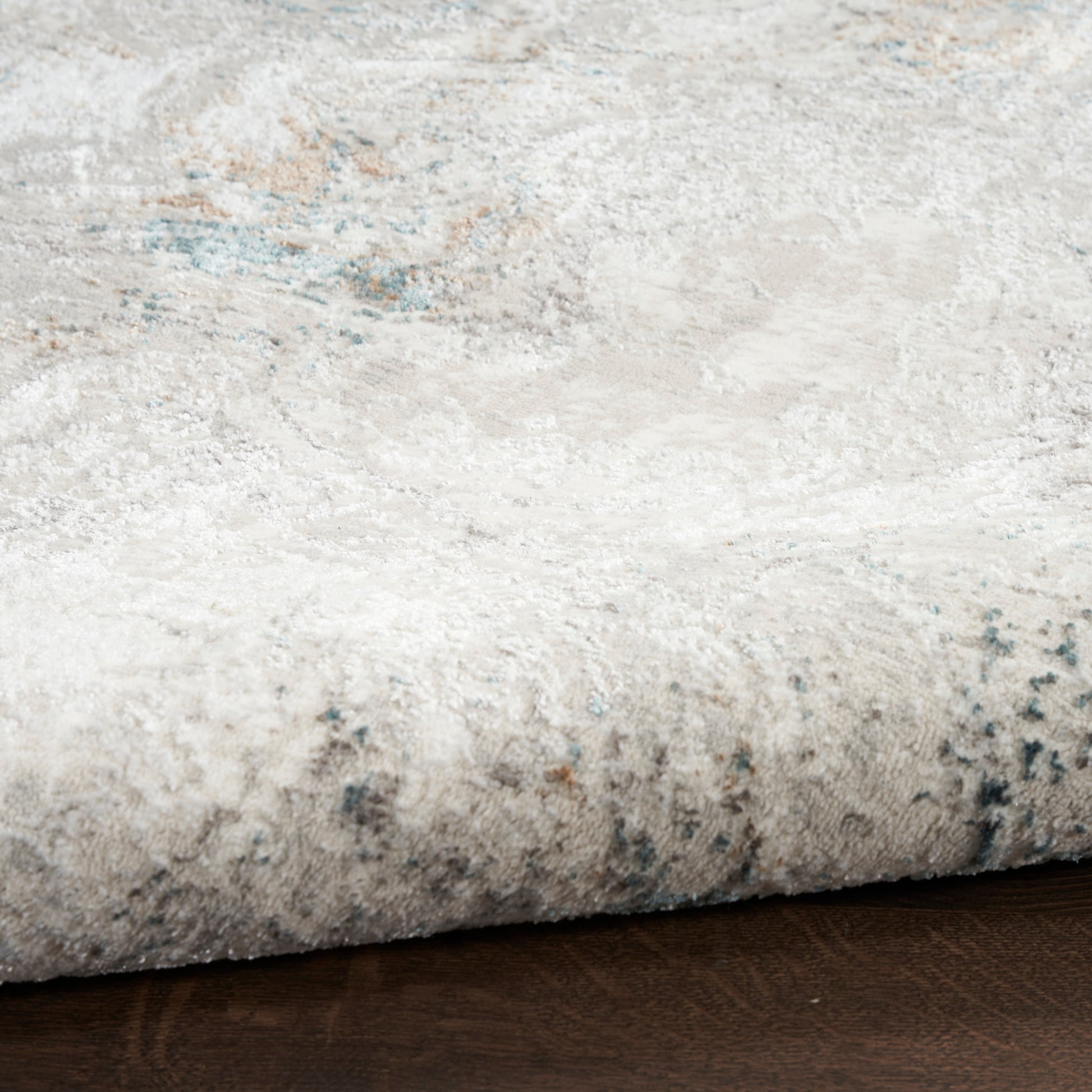 Nourison Home Glitz  Grey Multicolor  Contemporary