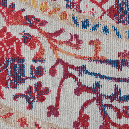 Nourison Home Ankara Global  Ivory Multicolor  Transitional