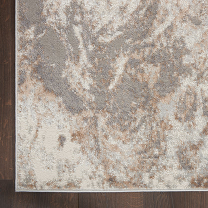 Nourison Home Elation  Ivory Grey  Contemporary
