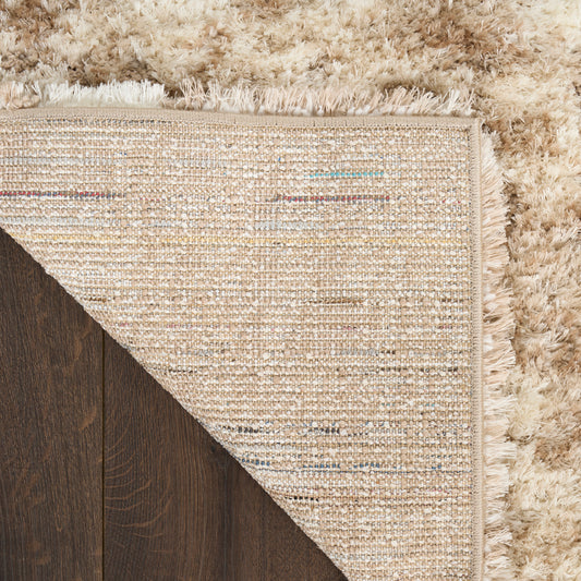 Nourison Home Dreamy Shag  Ivory Dark Beige  Contemporary