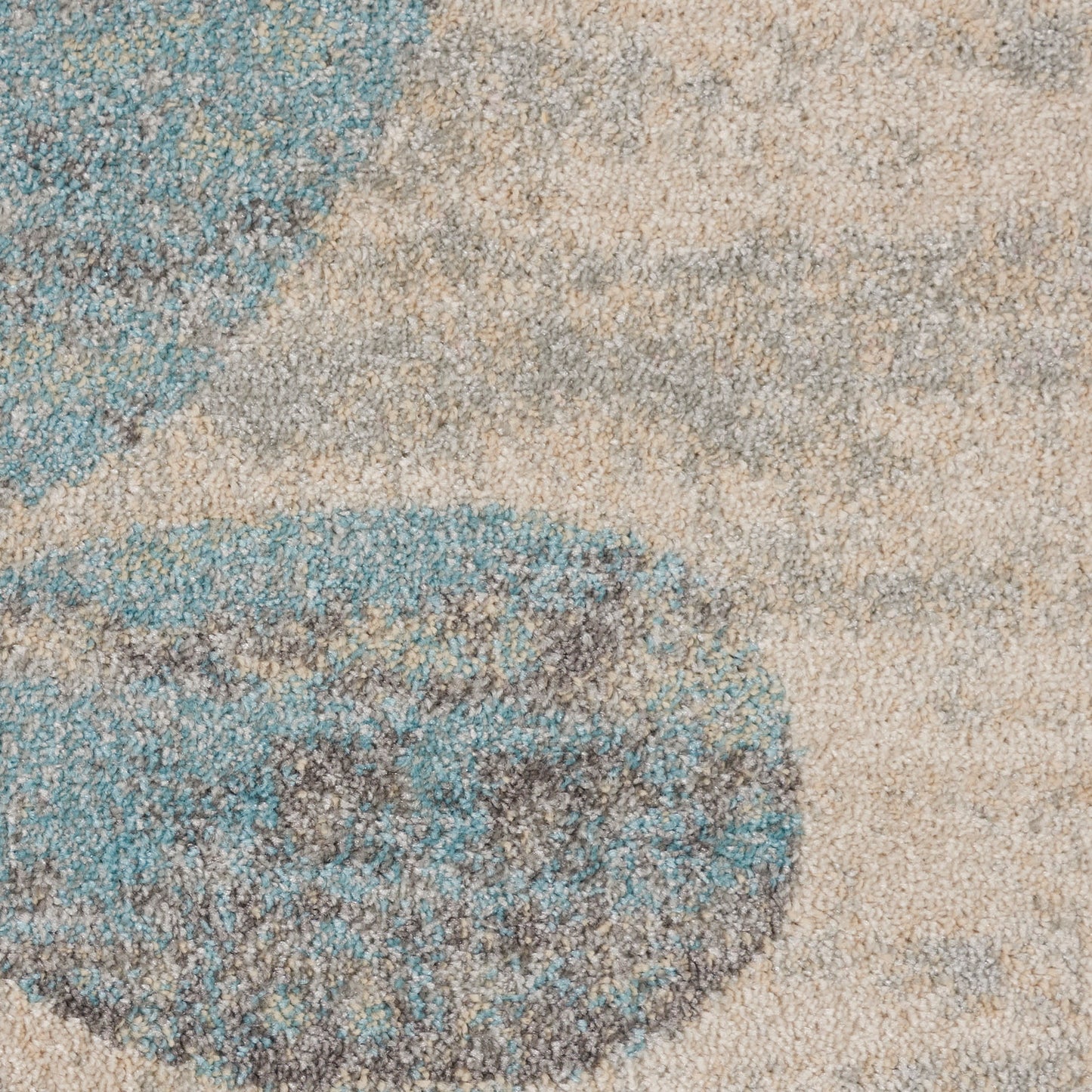 Nourison Home Tranquil  Ivory Light Blue  Contemporary