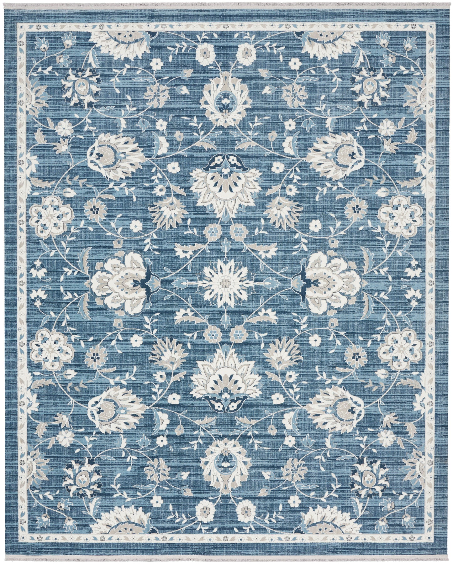 Nourison Home Lennox  Blue Ivory  Transitional
