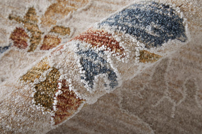 Feizy Pasha 39M8F Ivory Multi Transitional/Bohemian & Eclect Machinemade Rug - Rugs - Feizy - Atlanta Designer Rugs