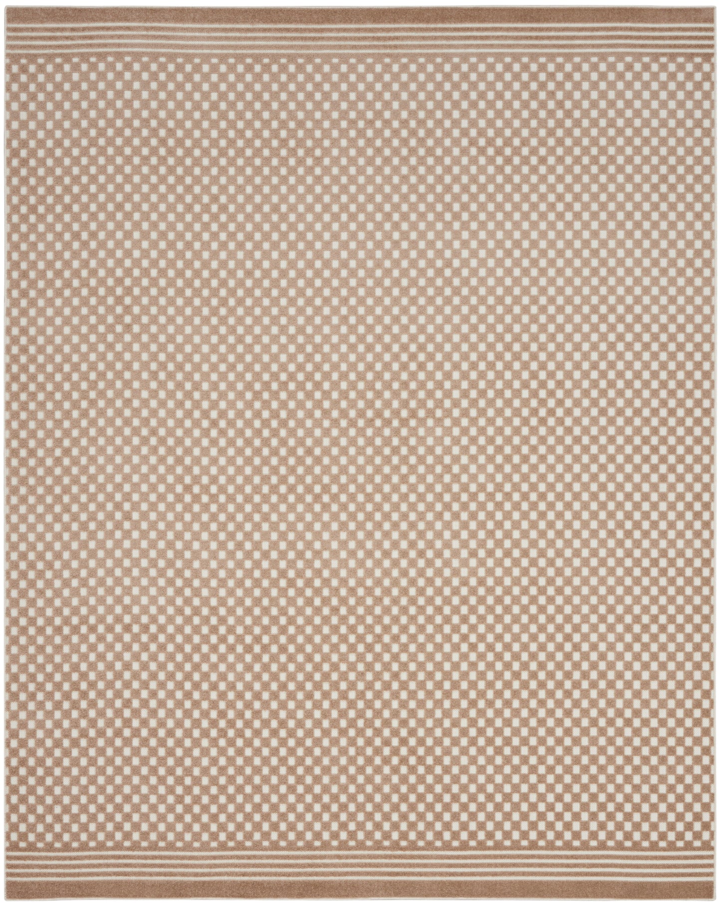 Nourison Home Care Free  Brown  Contemporary