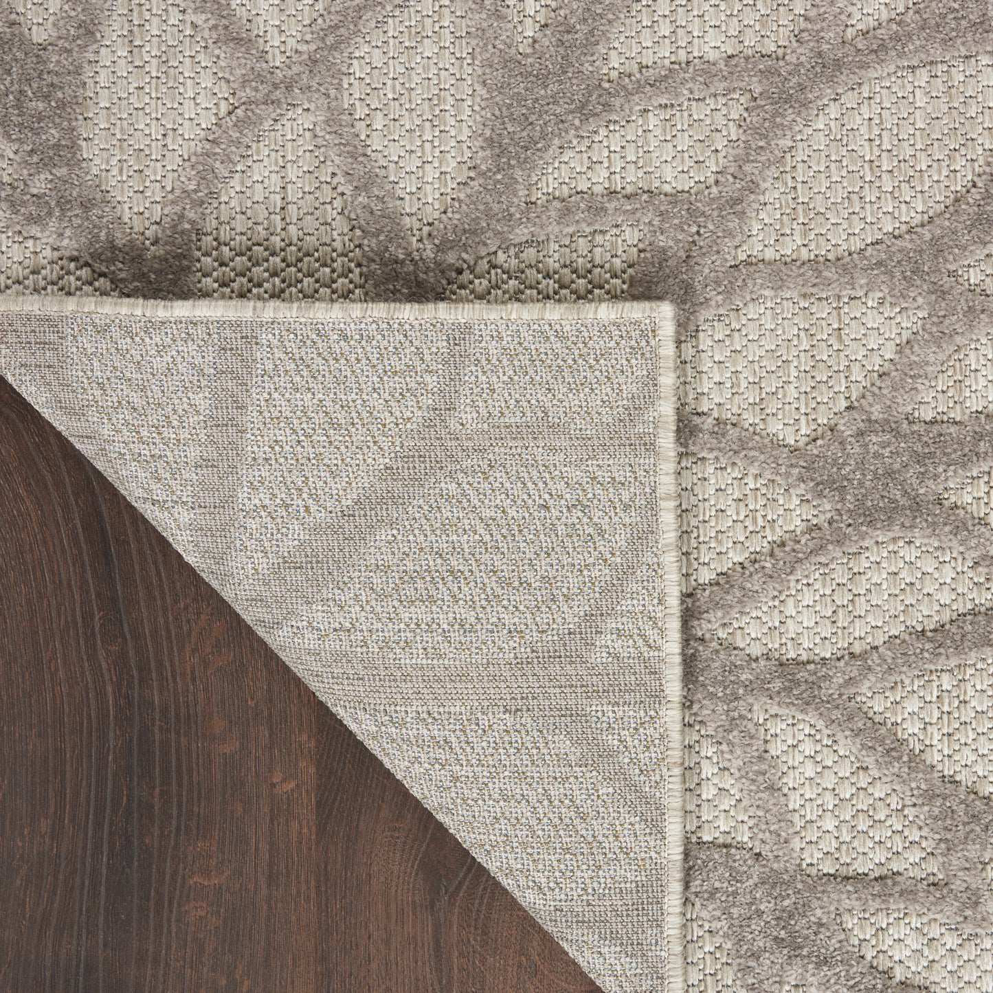 Nourison Home Aloha  Silver Grey  Contemporary