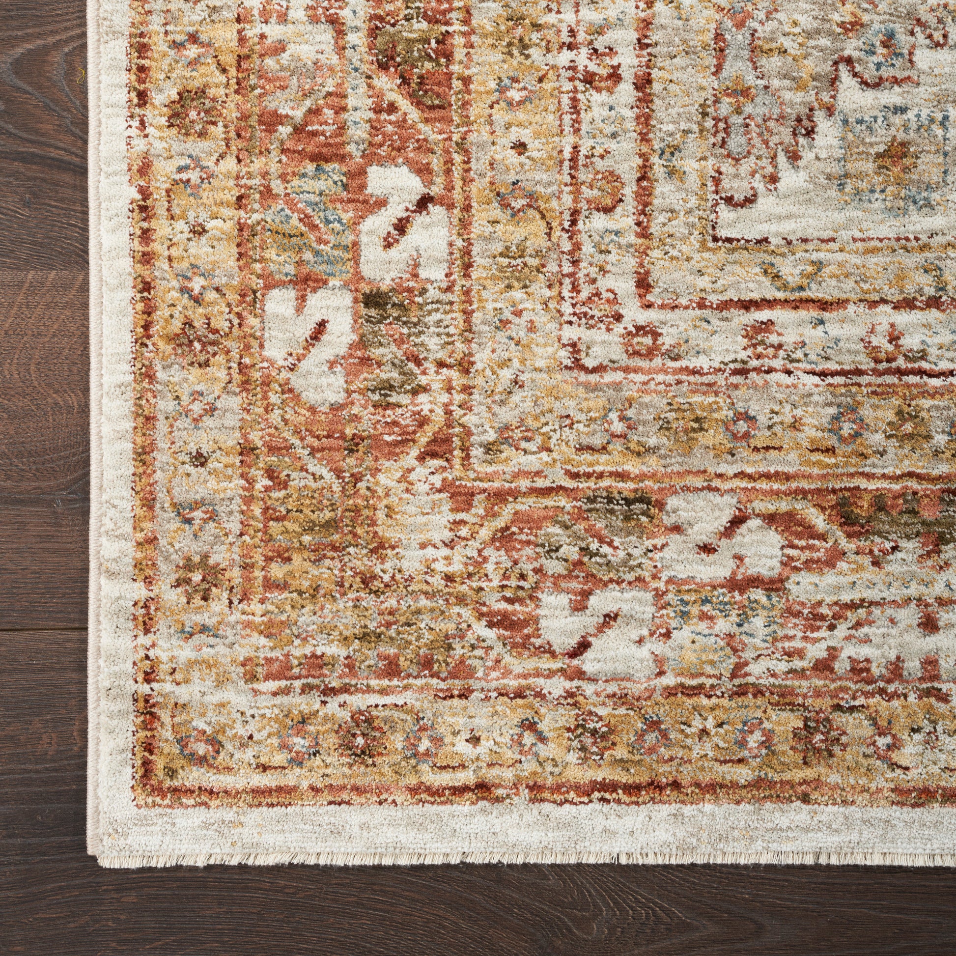 Nourison Home Sahar  Rust  Traditional