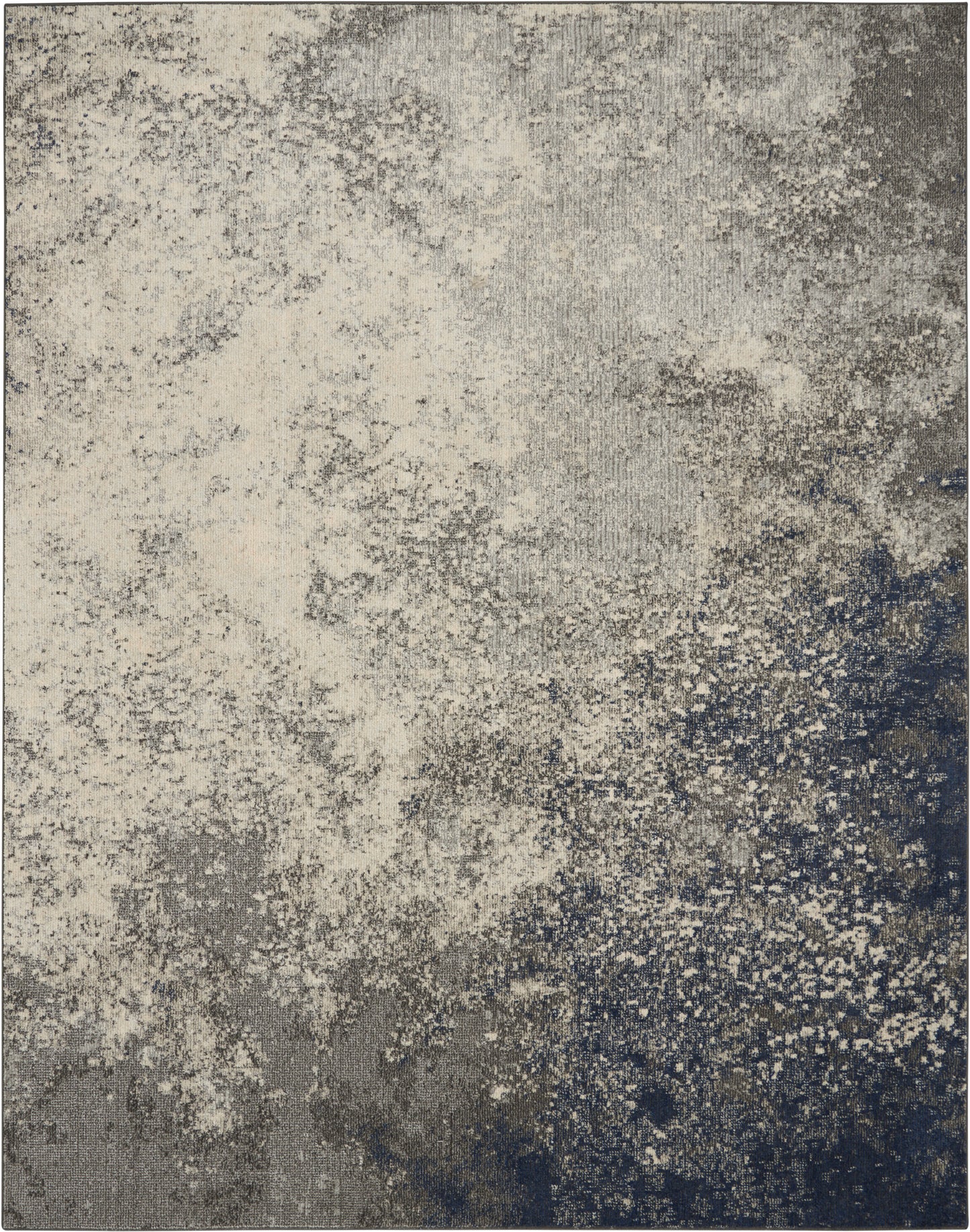 Nourison Home Passion PSN10 Charcoal Ivory Contemporary Power-loomed Rugs