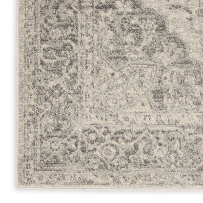 Nourison Home Tranquil  Ivory Grey  Traditional