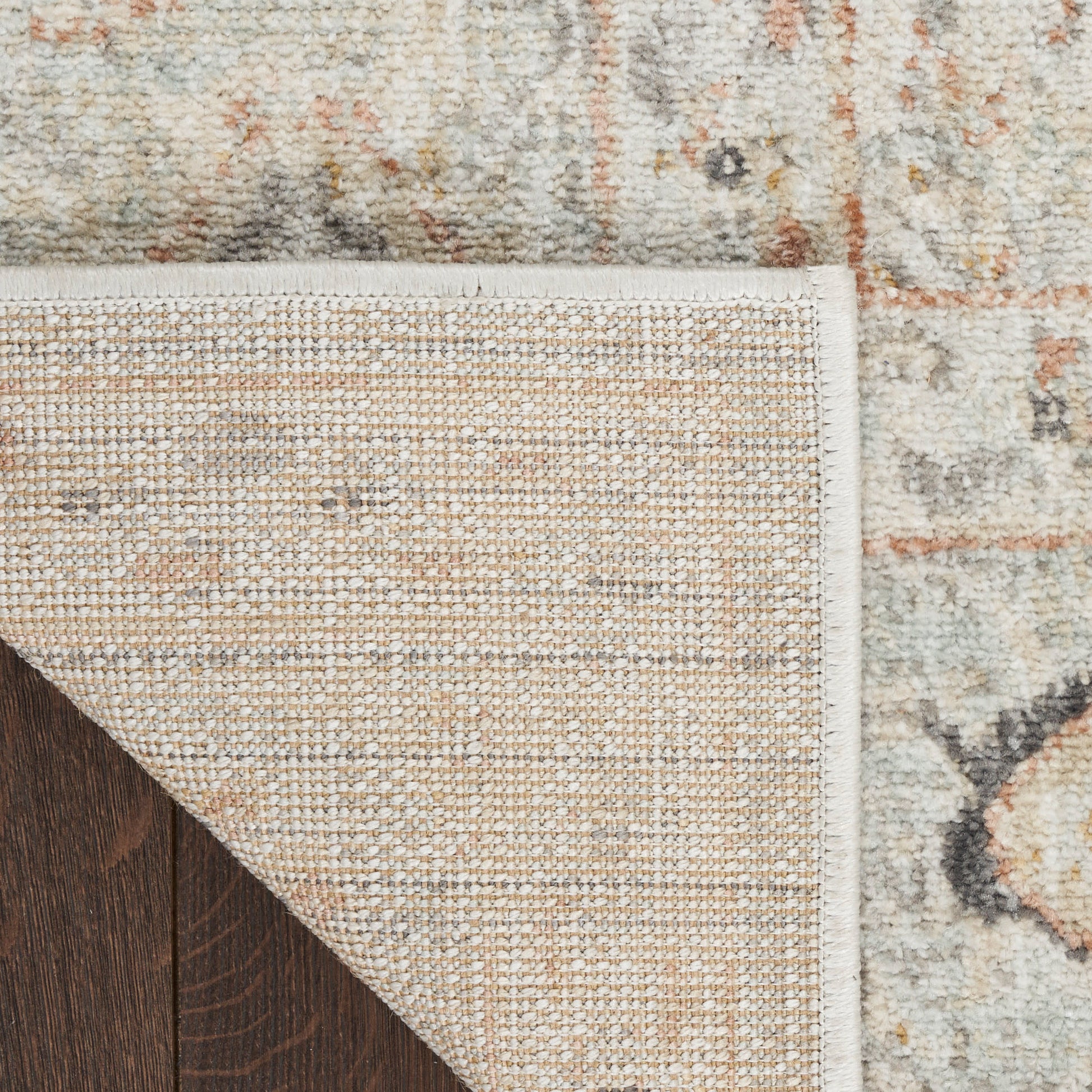 Nourison Home Oushak Home  Light Grey  Traditional