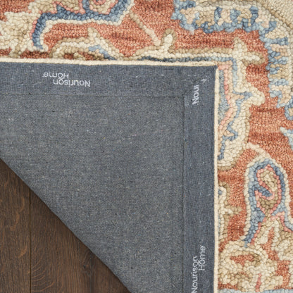 Nourison Home Maison  Ivory Rust  Traditional