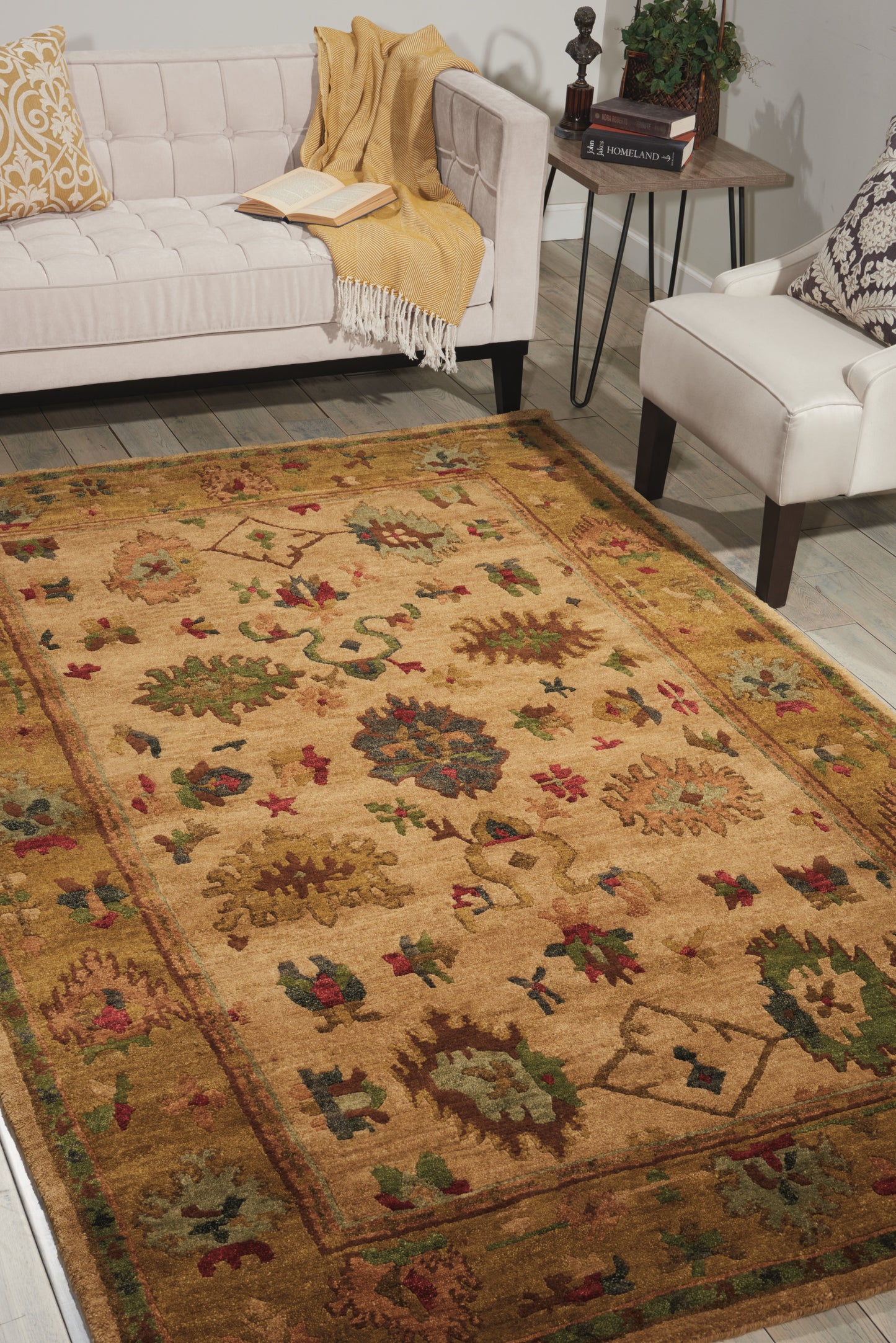 Nourison Home Tahoe  Gold  