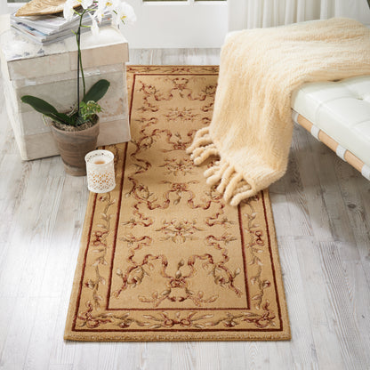 Nourison Home Ashton House  Light Gold  Traditional