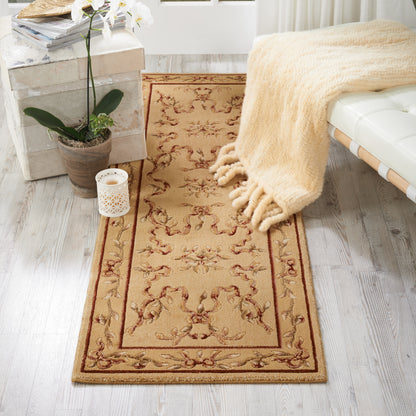 Nourison Home Ashton House  Light Gold  Traditional