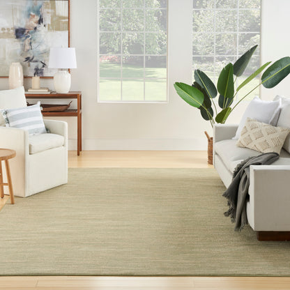 Nourison Home Nourison Essentials  Green Gold  Contemporary