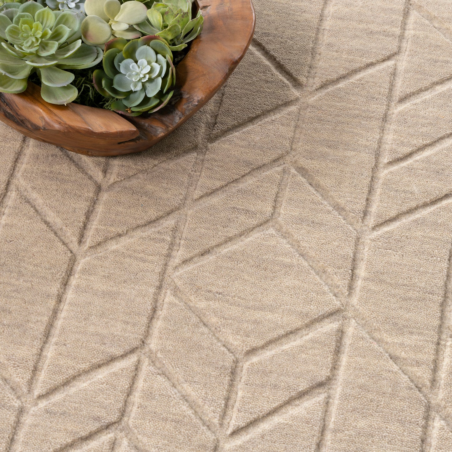 Nourison Home Alessia  Beige  Contemporary