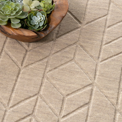 Nourison Home Alessia  Beige  Contemporary