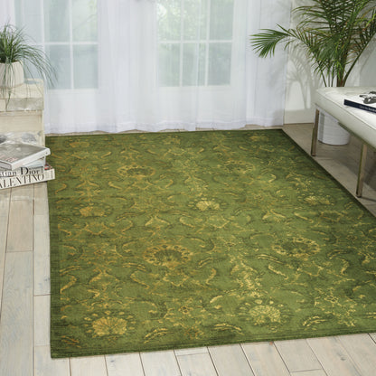 Nourison Home Silken Allure  Light Green  