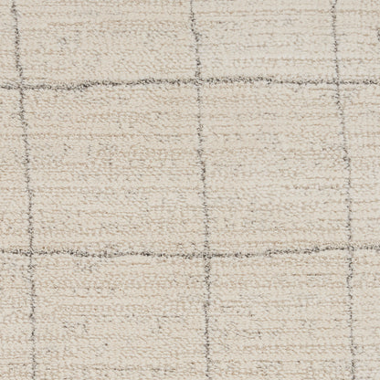 Nourison Home Andes  Ivory Grey  Contemporary