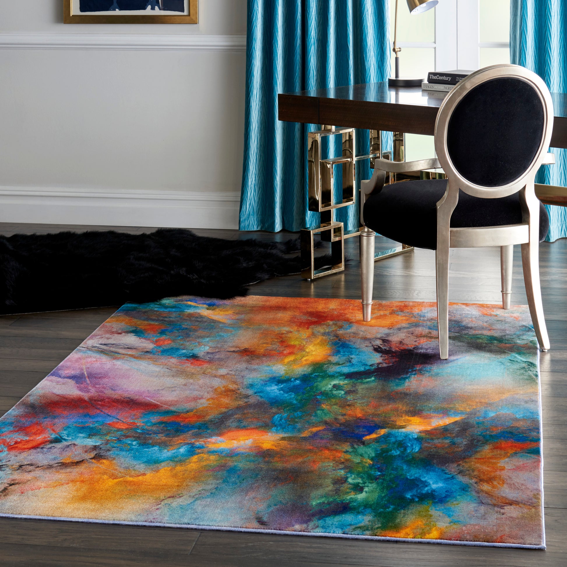 Nourison Home Le Reve  Multicolor  Contemporary