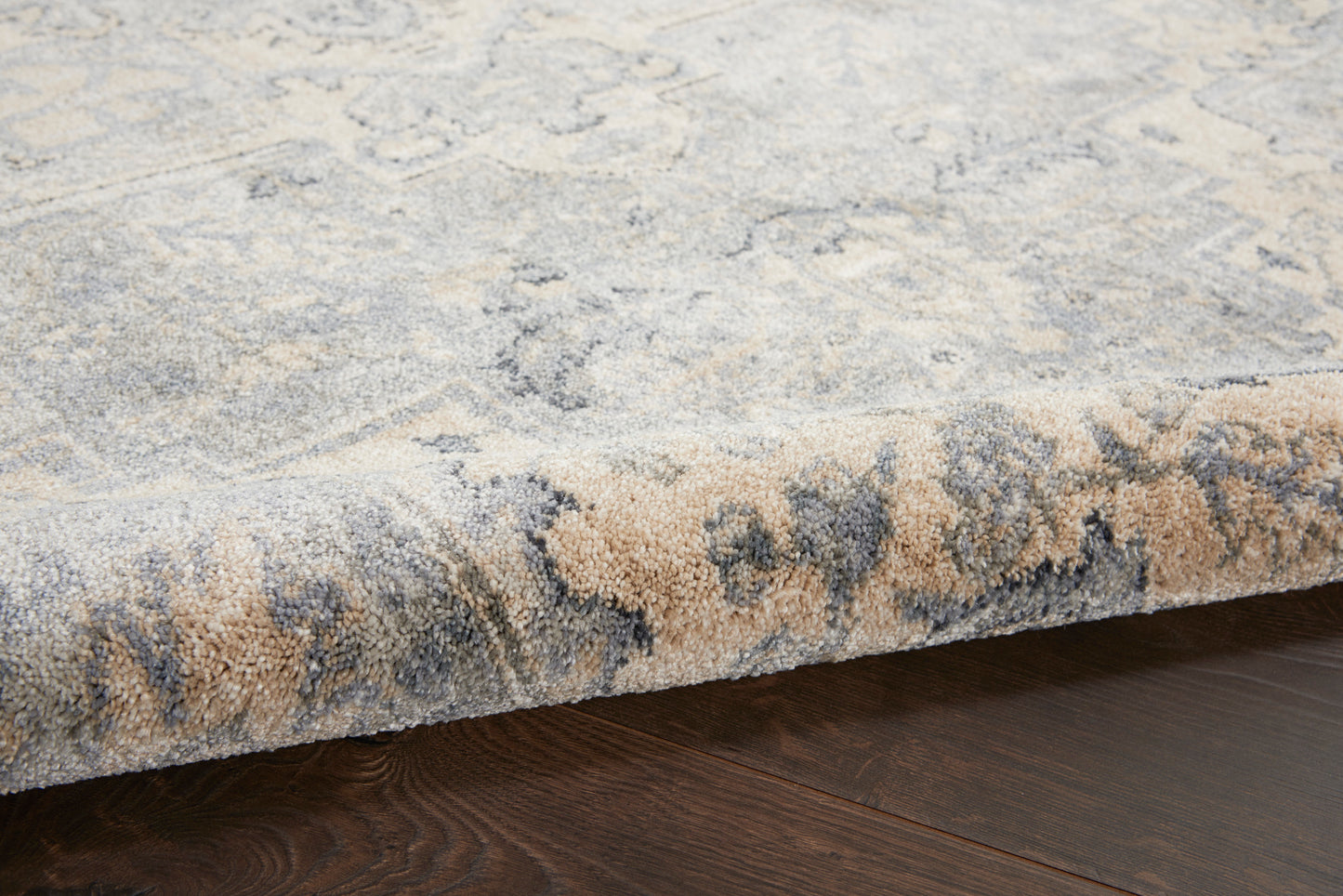 Nourison Home Moroccan Celebration  Silver  Traditional