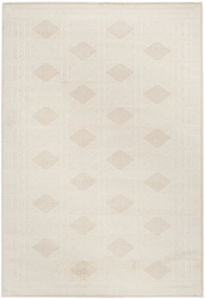 Nourison Home Nordic NRC06 Ivory Beige Contemporary Power-loomed Rug