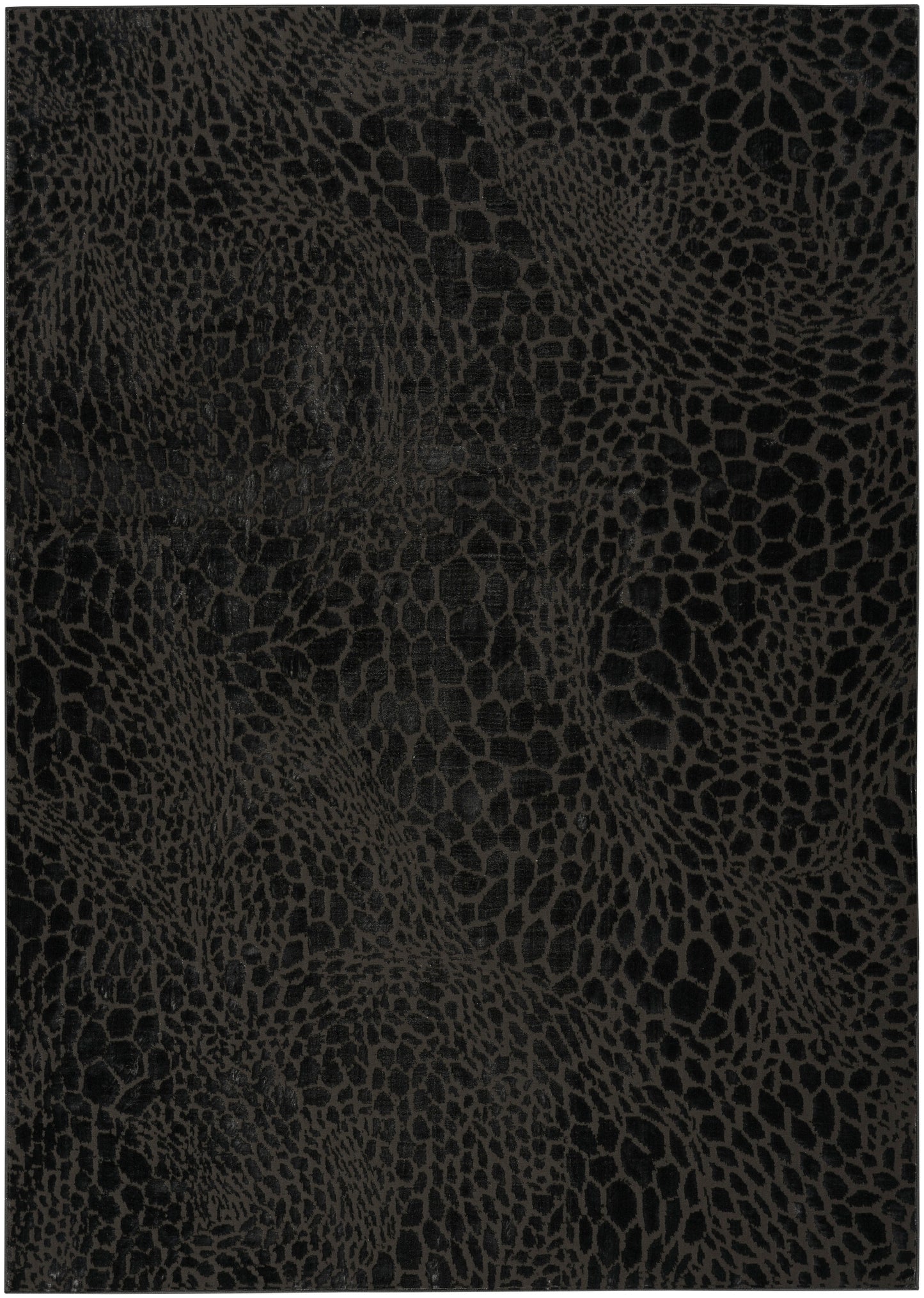 Nourison Home Desire DSR08 Charcoal Silver Contemporary Power-loomed Rug
