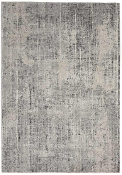 Calvin Klein CK970 Vapor CK970 Grey Ivory Contemporary Power-loomed Rug